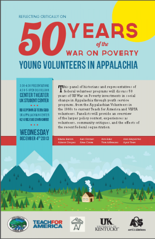Reflecting Critically on 50 Years of the War on Poverty: Young Volunteers in Appalachia