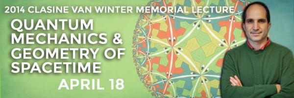 2014 Clasine Van Winter Memorial Lecture Banner