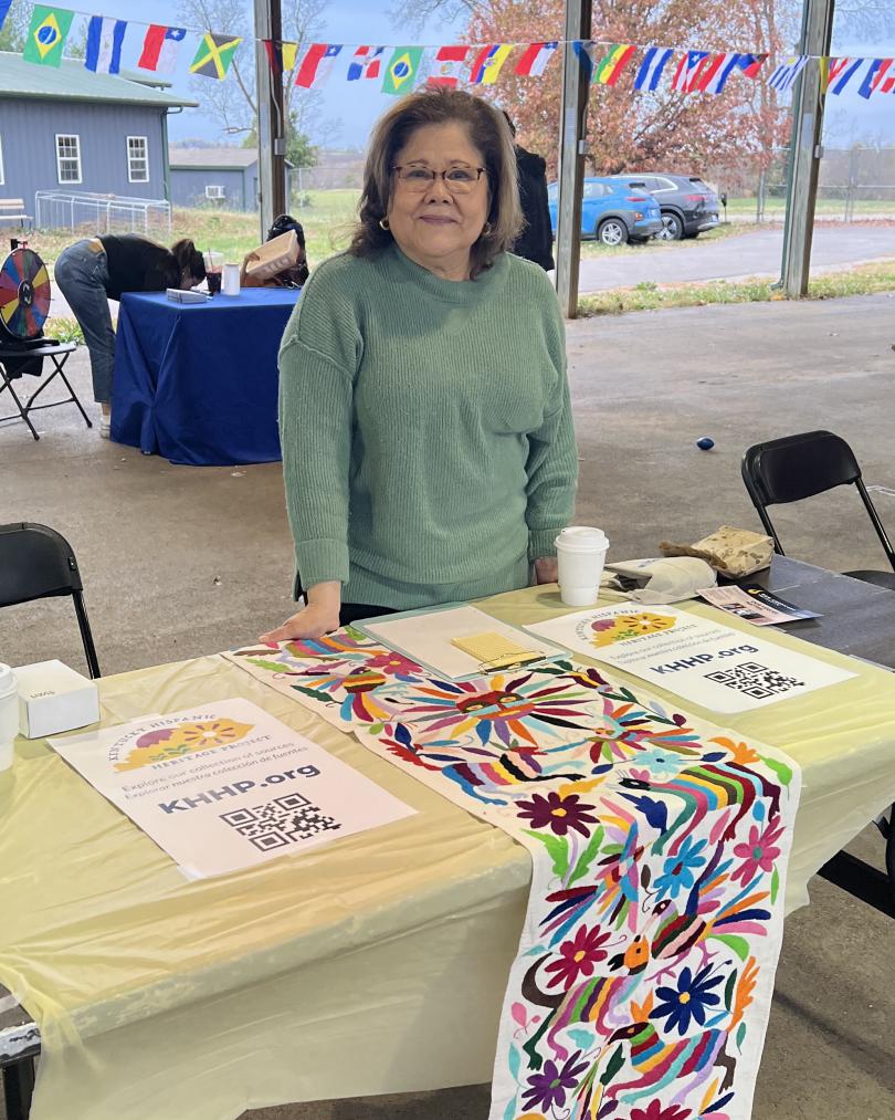 Yanira Paz at Festival Latino Health Fair