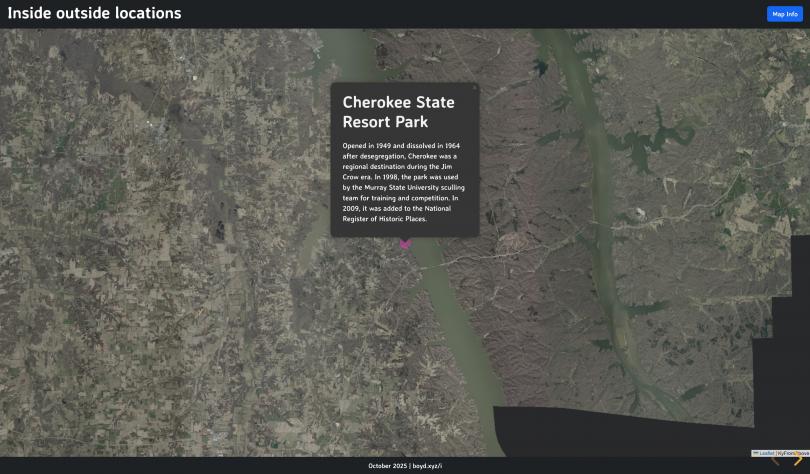 View of slide in slideshow